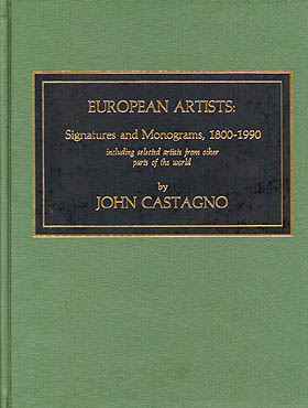 European Artists: Signatures and Monograms, 1800-1990