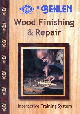 DVD - Wood Finishing and Repair - Interactive Training System by H. Behlen