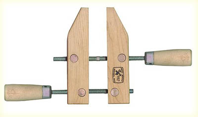 Wooden Jaw Hand-Screw Clamps